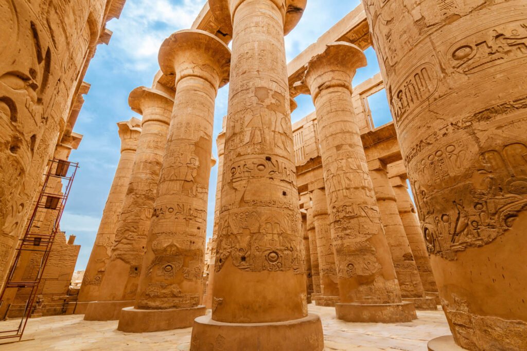 Karnak Temple during a Cairo and Nile cruise package