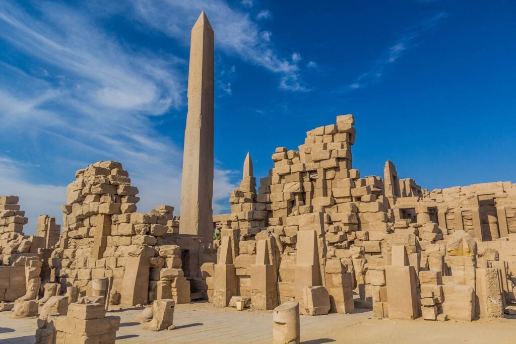 Karnak Temple during a Cairo Aswan Abu Simbel Luxor Tour